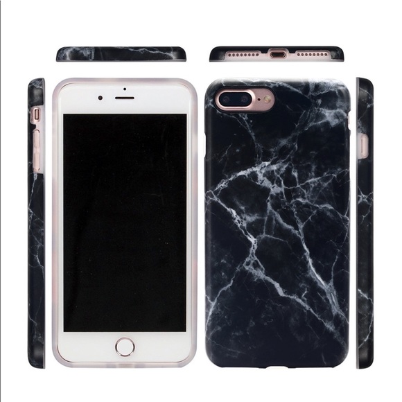 Black Marble iPhone Plus Case - NWT - Picture 3 of 3